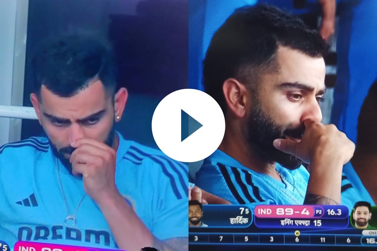 cameras caught virat kohli in a nose-picking moment