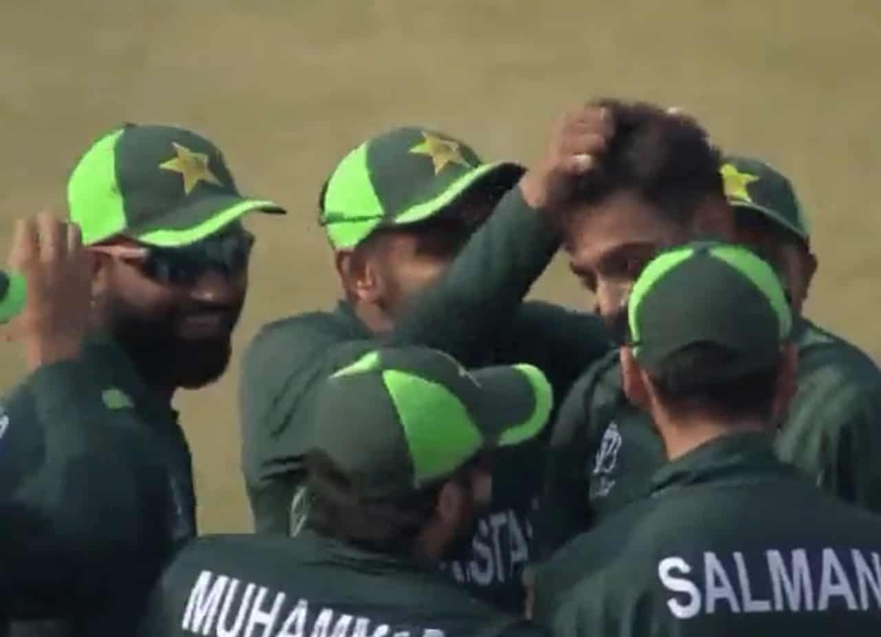 Babar Azam Pulls Haris Rauf's Hair During BAN vs PAK World Cup Match