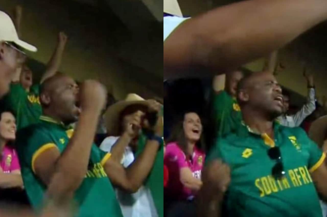 Kagiso Rabada's Father Erupts in Joy of Ben Stokes wicket