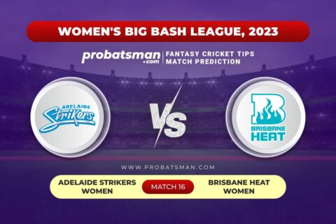 AS-W vs BH-W Dream11 Prediction With Stats, Pitch Report & Player Record of Women’s Big Bash League (WBBL), 2023 For Match 16