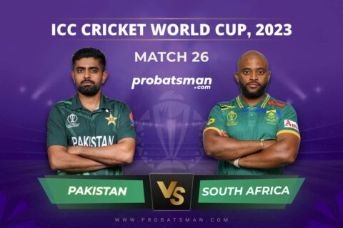 PAK vs SA Dream11 Prediction For Match 26 of ODI World Cup 2023 at MA Chidambaram Stadium in Chennai 