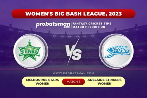 MS-W vs AS-W Dream11 Prediction With Stats, Pitch Report & Player Record of Women’s Big Bash League (WBBL), 2023 For Match 8