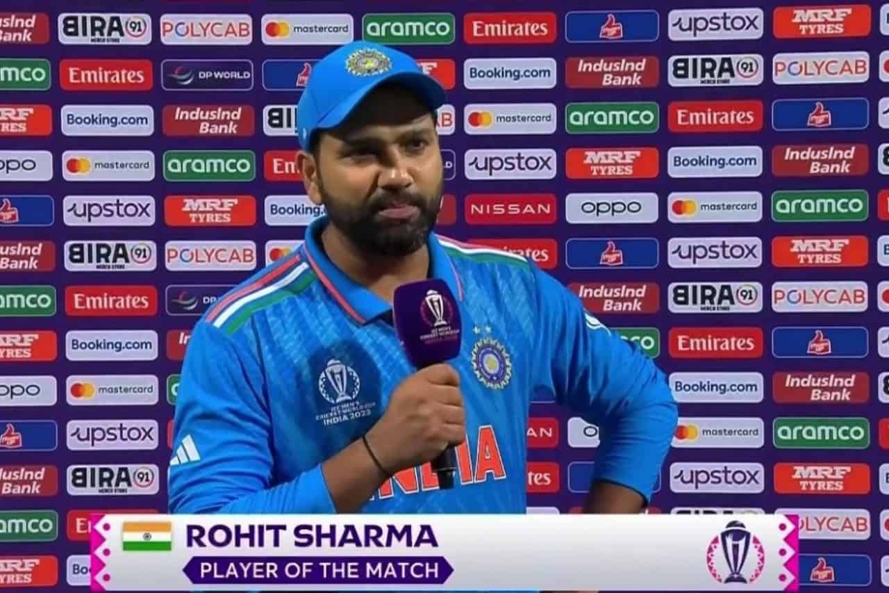 Rohit Sharma Becomes First Indian Captain to Win Man of the Match Against England in World Cup Rohit Sharma, Player of the Match - IND vs ENG CWC 2023