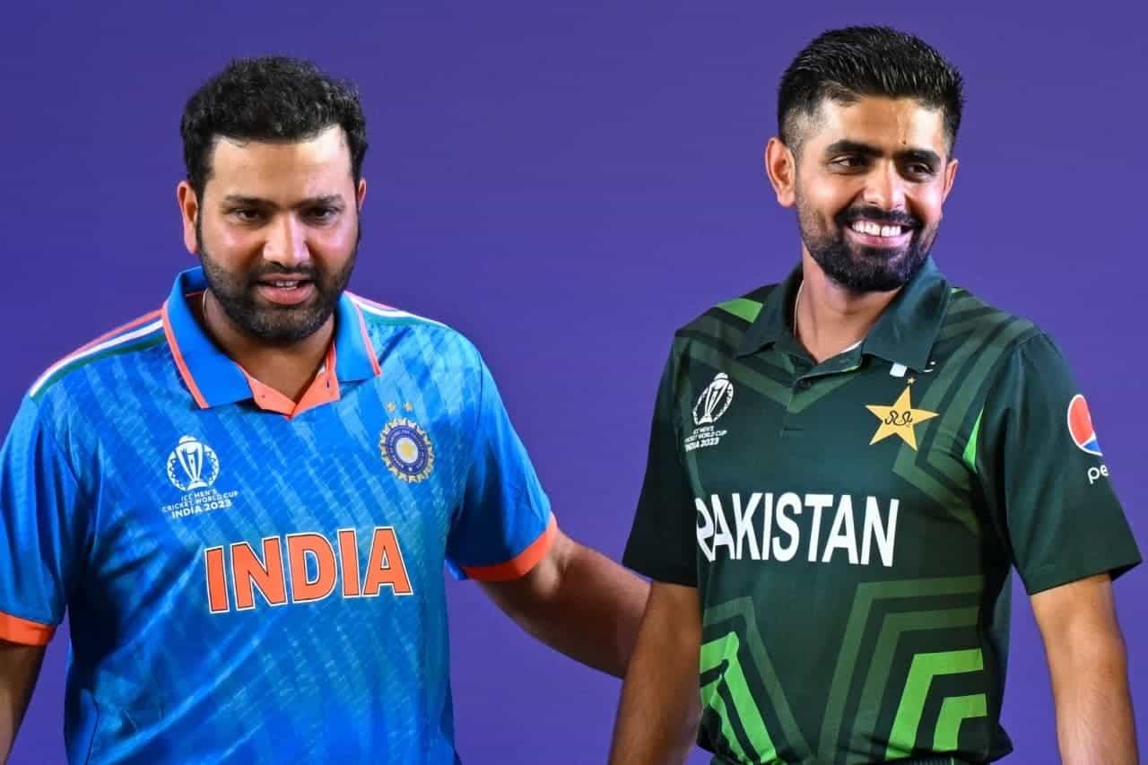 Rohit Sharma and Babar Azam