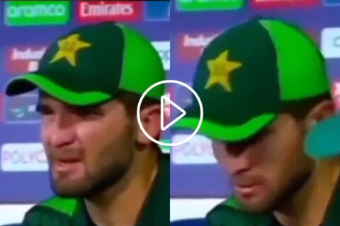 [Watch] Shaheen Afridi Bursts Into Tears After Pakistan’s Defeat to South Africa in World Cup Clash