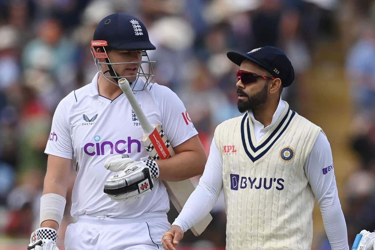 Alex Lees Labels Virat Kohli an 'Idiot' for Edgbaston Test Sledging in 2022 Virat Kohli & Alex Lees