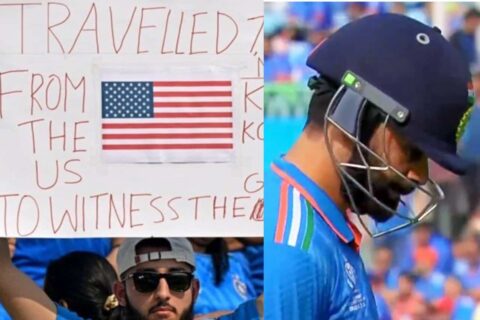 A Fan Travelled From USA to Lucknow to Witness Virat Kohli’s Batting, But Kohli Gets Out for a Duck