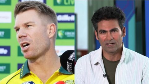 David Warner & Mohammad Kaif