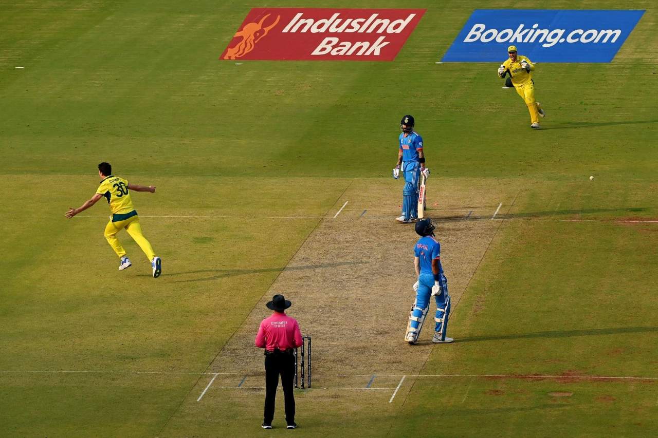 IND vs AUS 2023 World Cup Final Virat Kohli Wicket