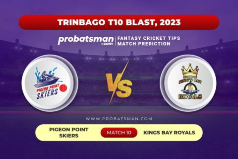 Match 10 PPS vs KBR TrinBago T10 Blast 2023