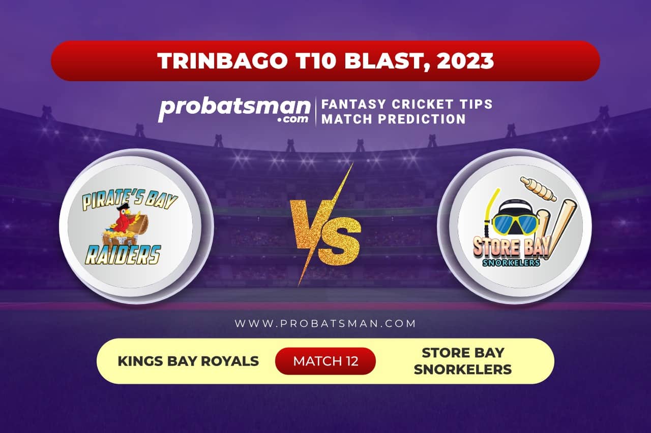 Match 12 KBR vs SBS TrinBago T10 Blast 2023