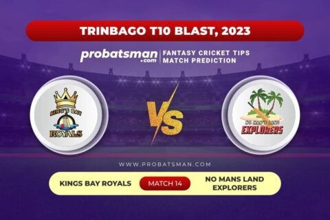 KBR vs NML Dream11 Prediction With Stats, Pitch Report & Player Record of TrinBago T10 Blast, 2023 For Match 14