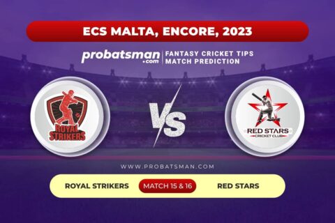 RST vs RDS Dream11 Prediction With Stats, Pitch Report & Player Record of ECS Malta, Encore, 2023 For Match 15 & 16