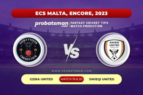 Match 19 and 20 GU vs SWU ECS Malta Encore 2023