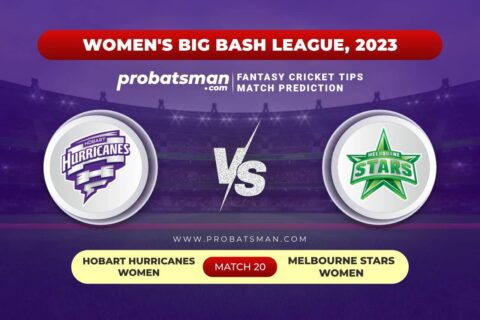 Match 20 HB-W vs MS-W Women's Big Bash League (WBBL) 2023