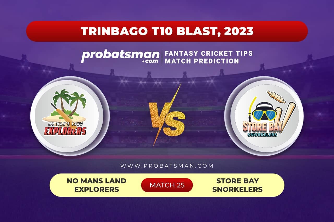 Match 25 NML vs SBS TrinBago T10 Blast 2023