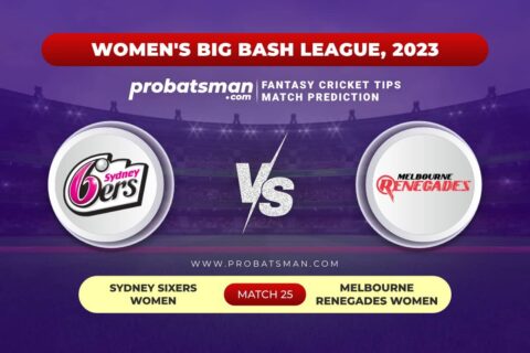 SS-W vs MR-W Dream11 Prediction With Stats, Pitch Report & Player Record of Women's Big Bash League (WBBL), 2023 For Match 25 SS-W vs MR-W Dream11 Prediction With Stats, Pitch Report & Player Record of Women’s Big Bash League (WBBL), 2023 For Match 25