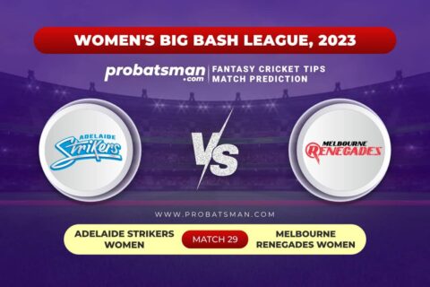 Match 29 AS-W vs MR-W Women's Big Bash League (WBBL) 2023