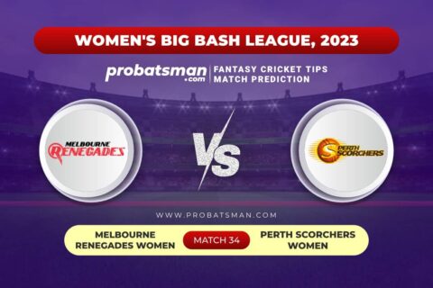 Match 34 MR-W vs PS-W Women's Big Bash League (WBBL) 2023
