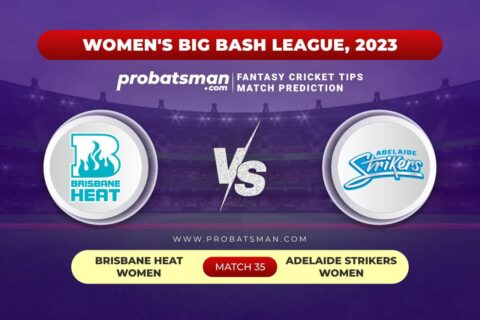 Match 35 BH-W vs AS-W Women's Big Bash League (WBBL) 2023
