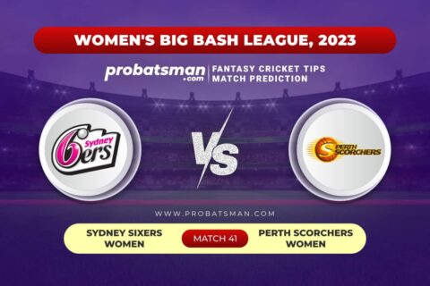 Match 41 SS-W vs PS-W Women's Big Bash League (WBBL) 2023