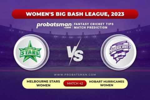 MS-W vs HB-W Dream11 Prediction With Stats, Pitch Report & Player Record of Women’s Big Bash League (WBBL), 2023 For Match 42