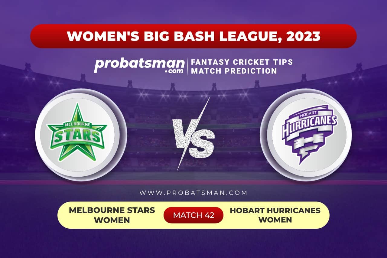 Match 42 MS-W vs HB-W Women's Big Bash League (WBBL) 2023