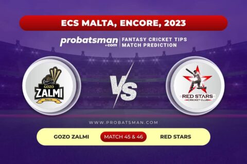 GZZ vs RDS Dream11 Prediction With Stats, Pitch Report & Player Record of ECS Malta, Encore, 2023 For Match 45 & 46