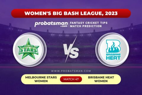 Match 47 - MS-W vs BH-W of Women's Big Bash League (WBBL) 2023