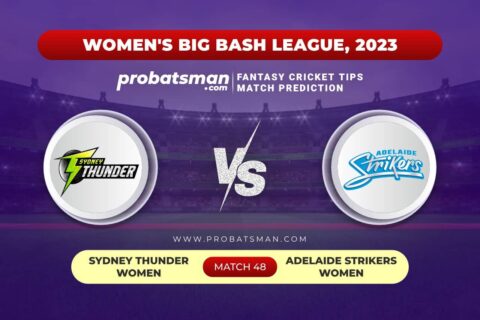 Match 48 ST-W vs AS-W Women's Big Bash League (WBBL) 2023