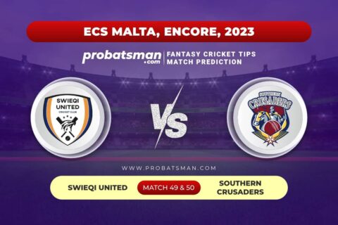 SWU vs SOC Dream11 Prediction With Stats, Pitch Report & Player Record of ECS Malta, Encore, 2023 For Match 49 & 50
