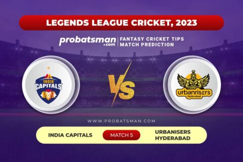 Match 5 IC vs UHY Legends League Cricket 2023
