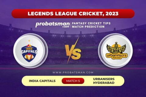 Match 5 IC vs UHY Legends League Cricket 2023