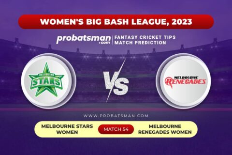 MS-W vs MR-W Dream11 Prediction With Stats, Pitch Report & Player Record of Women’s Big Bash League (WBBL), 2023 For Match 54
