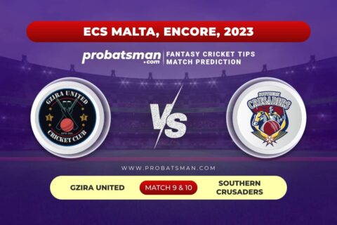 GU vs SOC Dream11 Prediction With Stats, Pitch Report & Player Record of ECS Malta, Encore, 2023 For Match 9 & 10