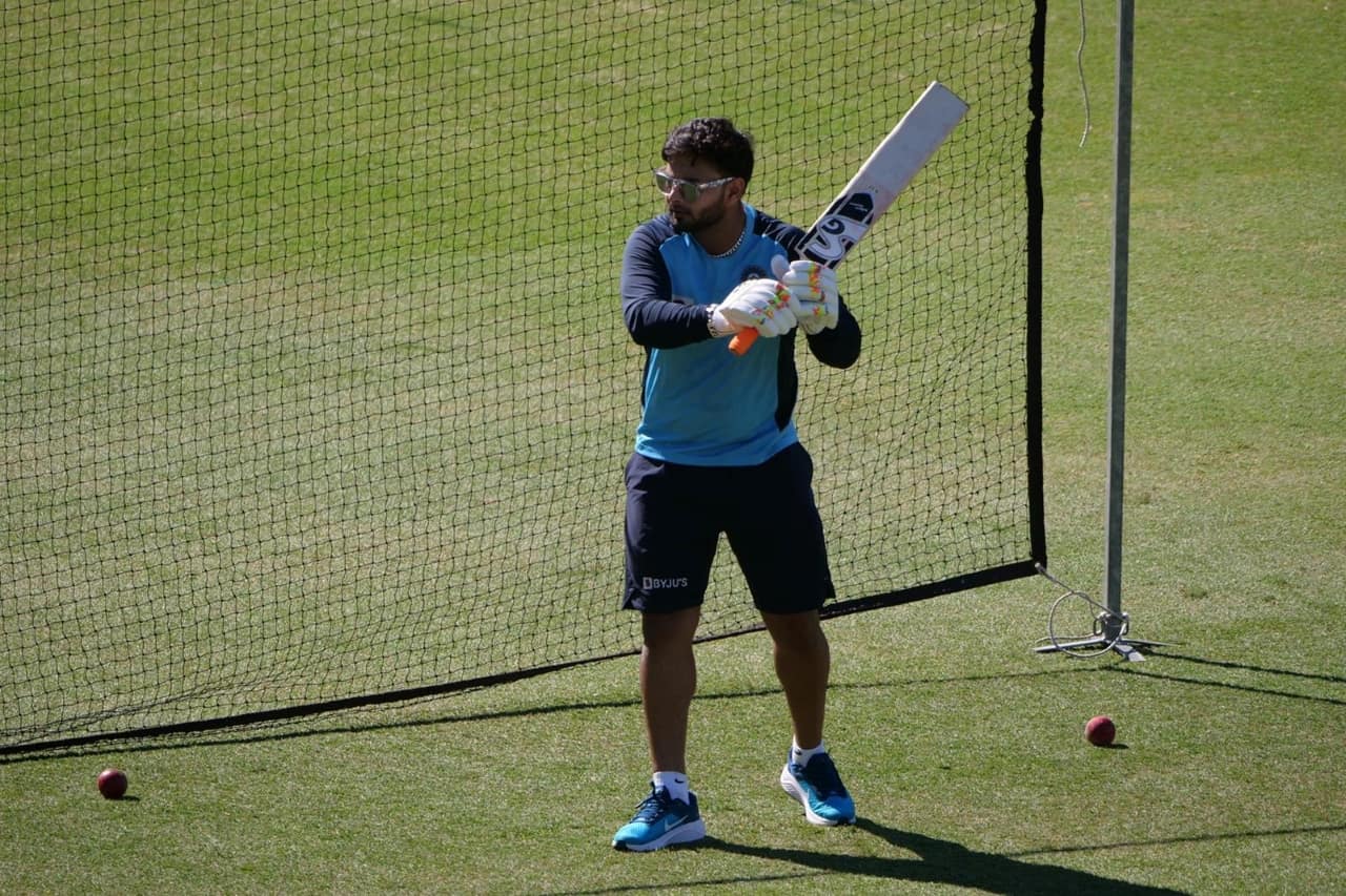 Rishabh Pant in Nets