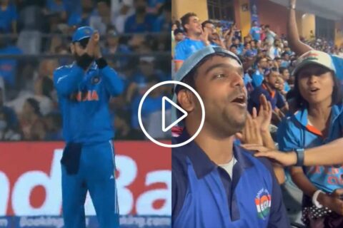 [Watch] Virat Kohli’s Hilarious Reaction to Fans’ Request for Him to Bowl in Sri Lanka Match