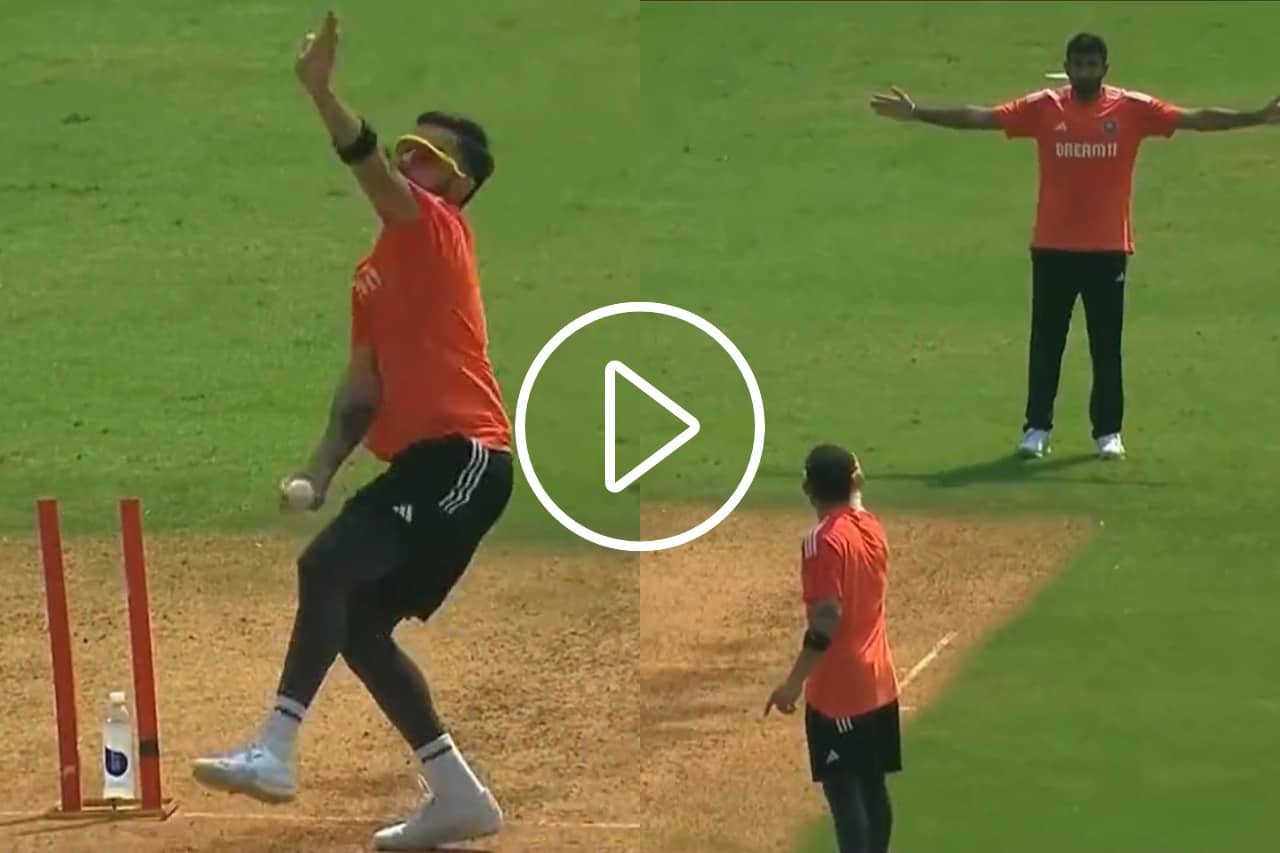 Virat Kohli was spotted bowling ahead of Sri Lanka clash