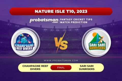 CRD vs SSS Dream11 Prediction With Stats, Pitch Report & Player Record of Nature Isle T10, 2023 For The Final