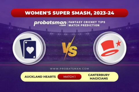 AH-W vs CM-W Dream11 Prediction With Stats, Pitch Report & Player Record of Women’s Super Smash, 2023-24 For Match 1