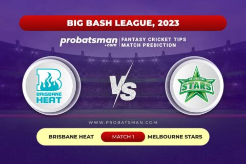 HEA vs STA Dream11 Prediction With Stats, Pitch Report & Player Record of Big Bash League (BBL), 2023-24 For Match 1