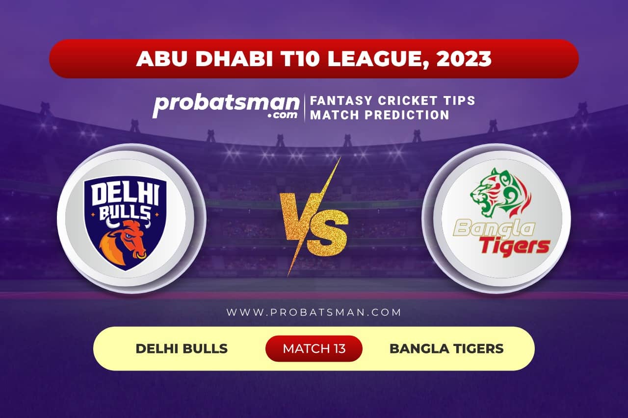 Match 13 DB vs BT Abu Dhabi T10 League 2023