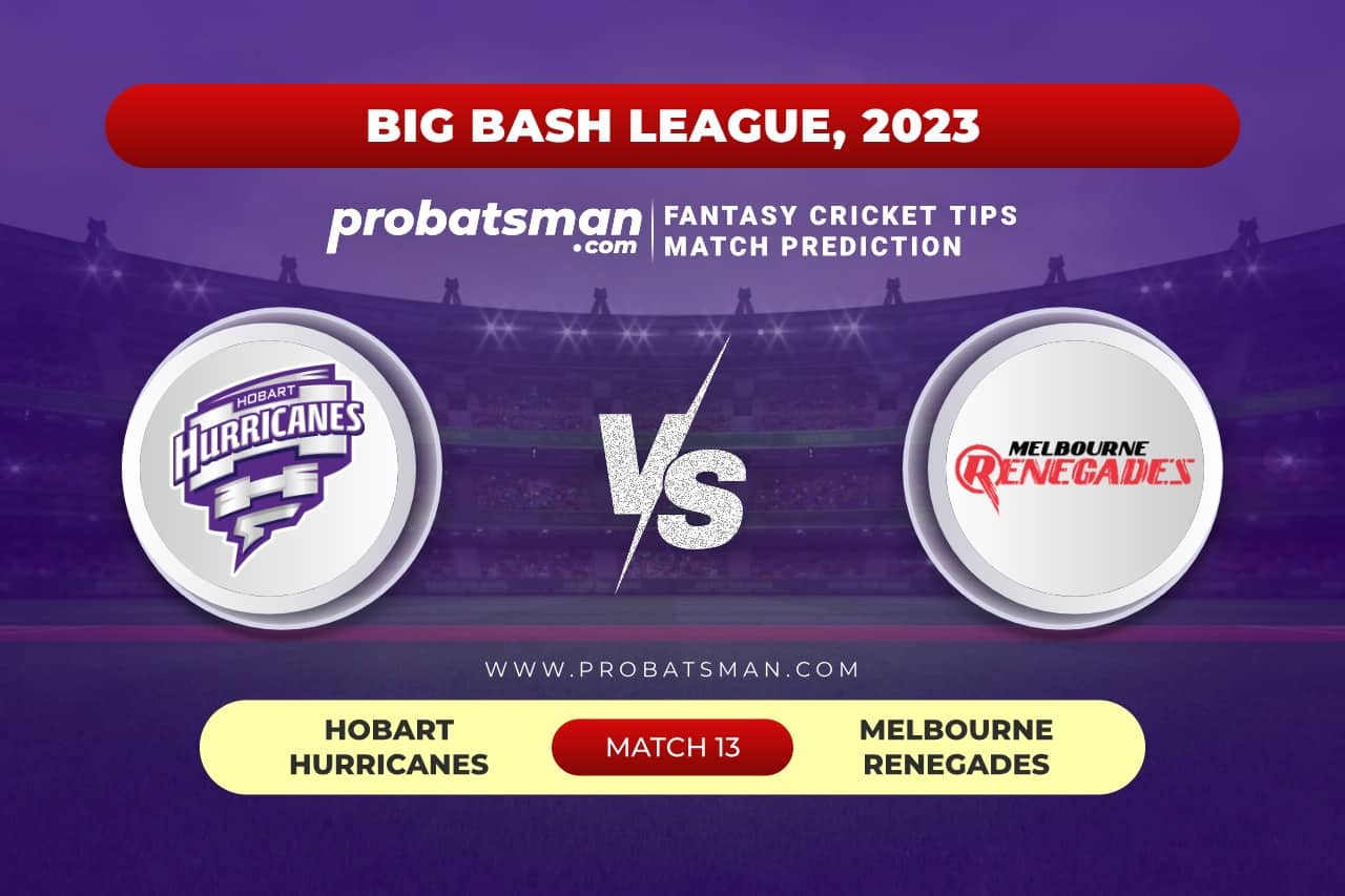 Match 13 HUR vs REN Big Bash League (BBL) 2023-24