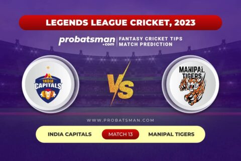 Match 13 IC vs MNT Legends League Cricket 2023