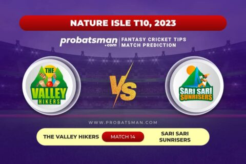 TVH vs SSS Dream11 Prediction With Stats, Pitch Report & Player Record of Nature Isle T10, 2023 For Match 14