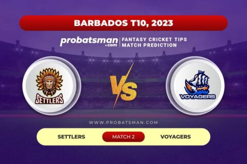 SET vs VOY Dream11 Prediction With Stats, Pitch Report & Player Record of Barbados T10, 2023 For Match 2