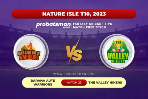 BAW vs TVH Dream11 Prediction With Stats, Pitch Report & Player Record of Nature Isle T10, 2023 For Match 23