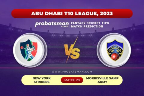 Match 28 NYS vs MSA Abu Dhabi T10 League 2023