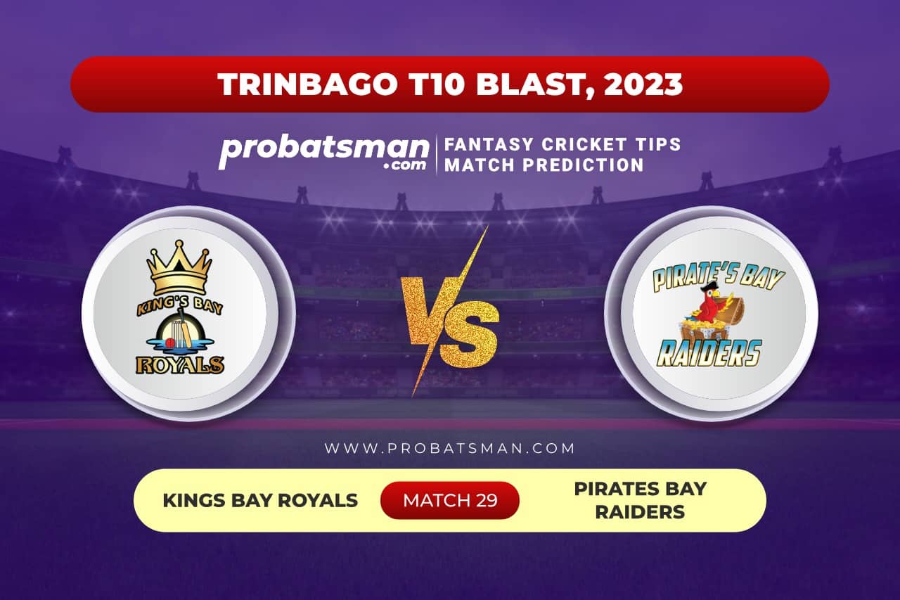 Match 29 KBR vs PBR TrinBago T10 Blast 2023