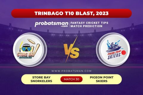 Match 30 SBS vs PPS TrinBago T10 Blast 2023